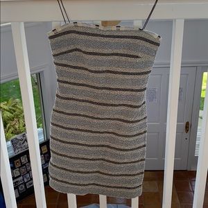Mini stripped dress